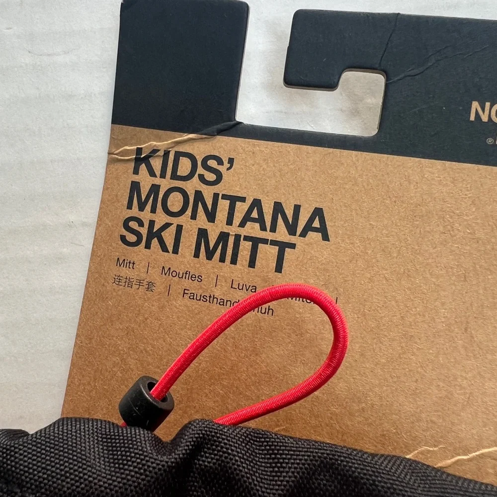 North Face kids XL hot pink Montana mittens